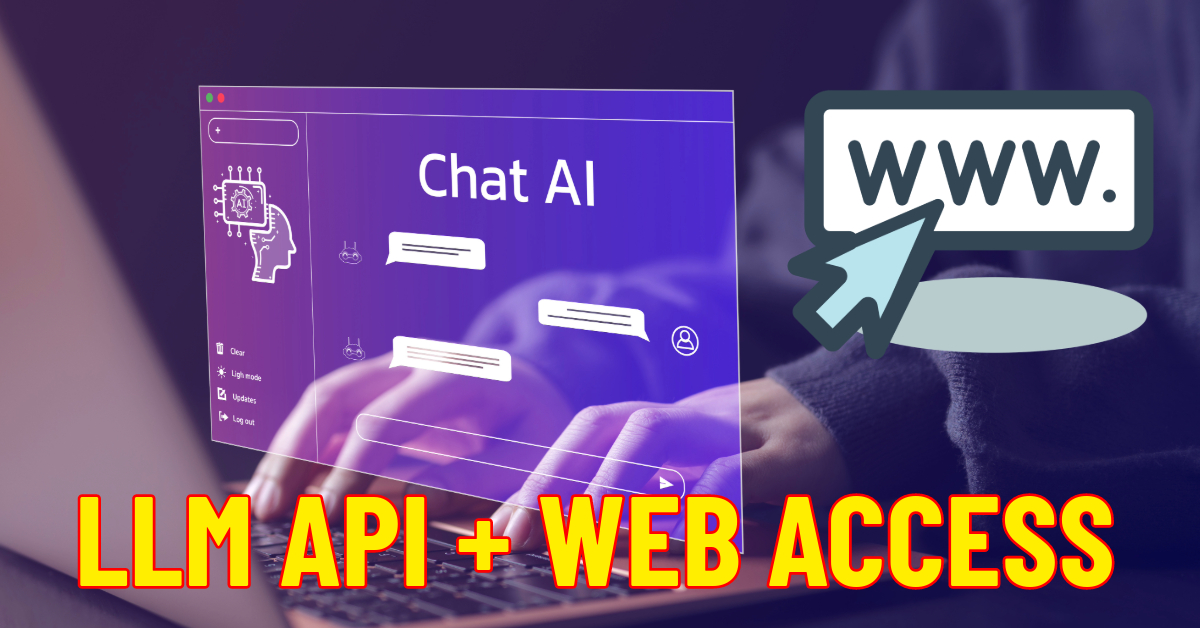 Llm Api With Web Access